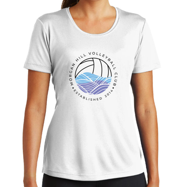 Morgan Hill Volleyball Club - Ladies PosiCharge Competitor Tee Thumbnail