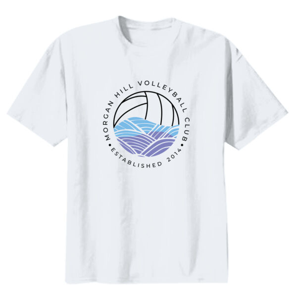 Morgan Hill Volleyball Club - Youth Heavy Cotton 100% Cotton T Shirt Thumbnail