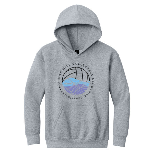 Morgan Hill Volleyball Club  - Youth Heavy Blend Hooded Sweatshirt Thumbnail